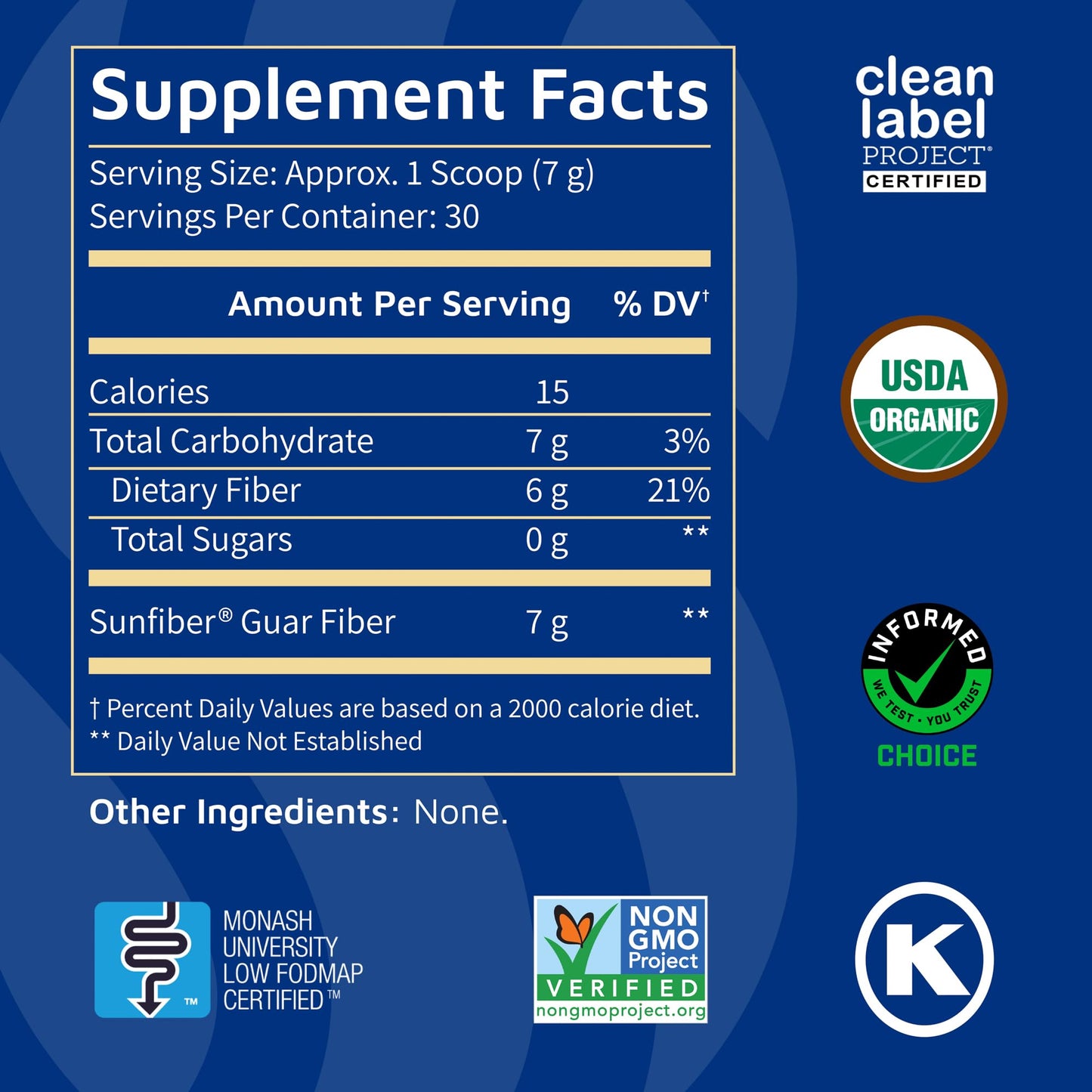 Tomorrow's Nutrition, Sunfiber, Prebiotic Fiber Supplement for Digestive Health, Low FODMAP, Gluten-Free, Unflavored, 30 Servings - PrimeBioHealth - canada supplements