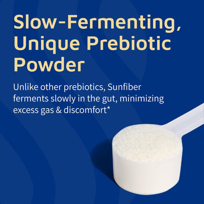 Tomorrow's Nutrition, Sunfiber, Prebiotic Fiber Supplement for Digestive Health, Low FODMAP, Gluten-Free, Unflavored, 30 Servings - PrimeBioHealth - canada supplements