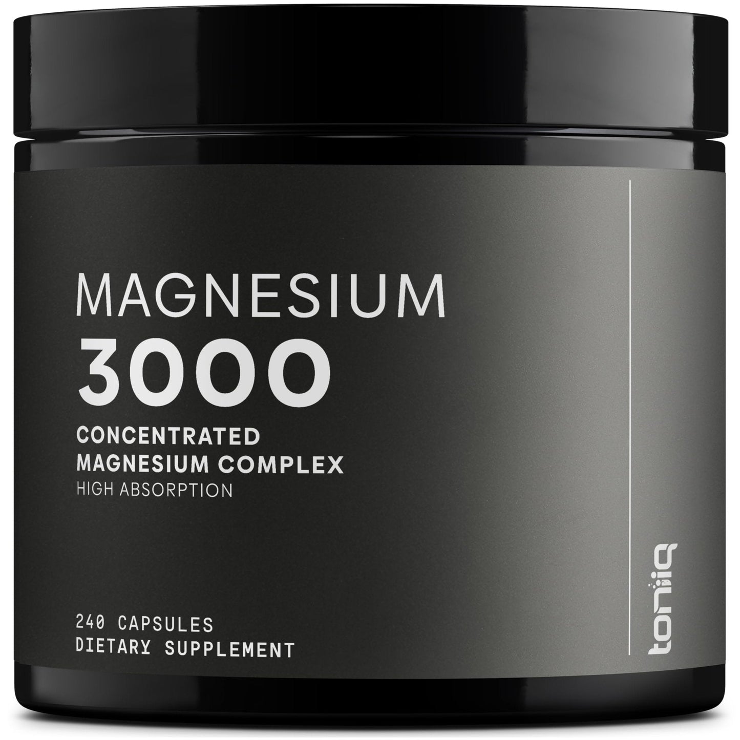 Toniiq 3,000mg Ultra High Strength Magnesium Glycinate - 20% Purified to Contain 600mg of Elemental Magnesium - Chelated and Bioavailable Magnesium - PrimeBioHealth - canada supplements