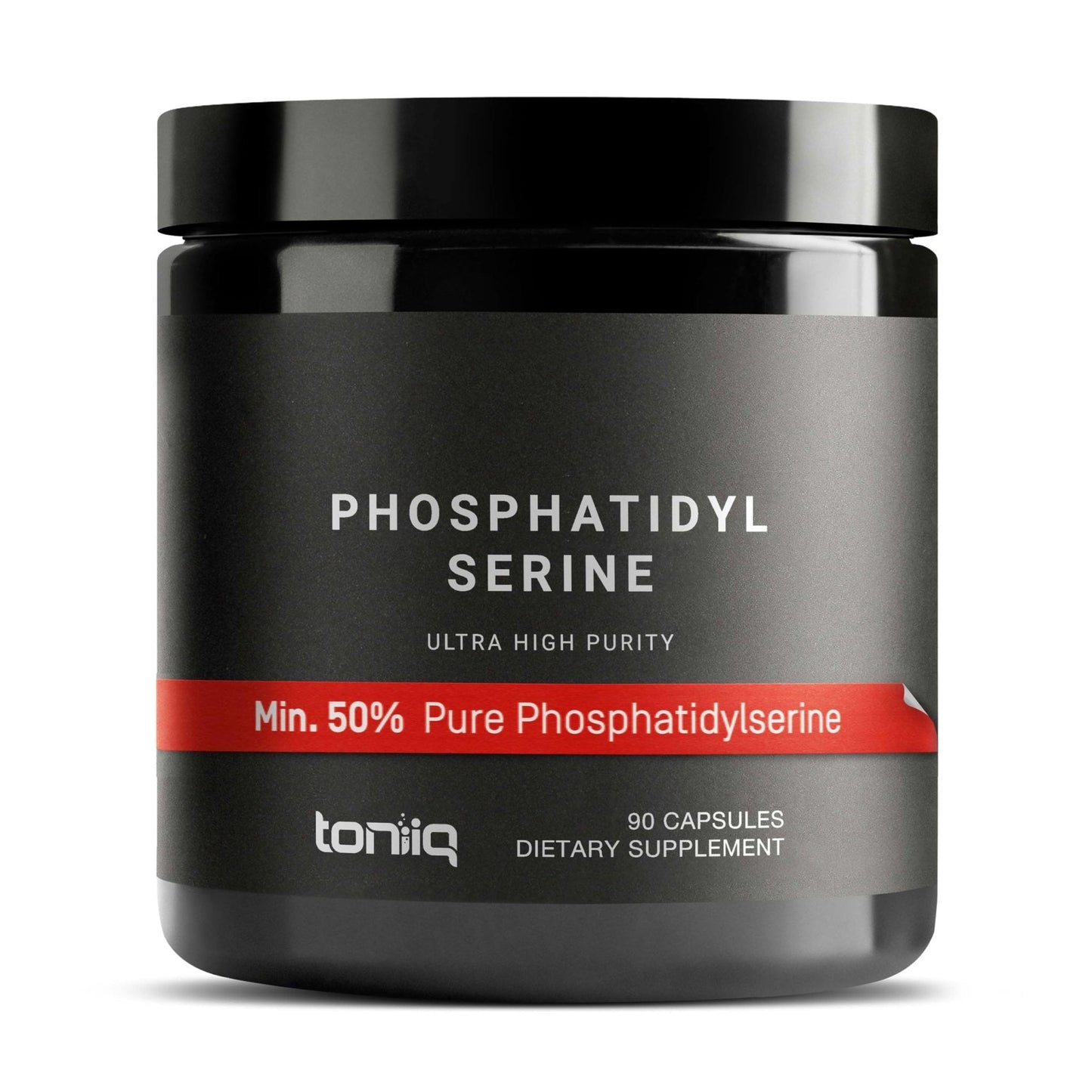 Toniiq Phosphatidylserine - 400mg Formula - World’s First 50% Purity - Highest Purity in the US - Soy Free Phosphatidylserine Supplement - PrimeBioHealth - canada supplements