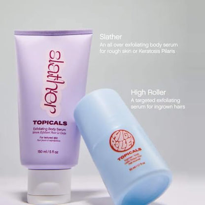 Topicals High Roller Ingrown Hair Serum | Roll-on Tonic to Soothe and Calm Irritated Skin - PrimeBioHealth - canada supplements