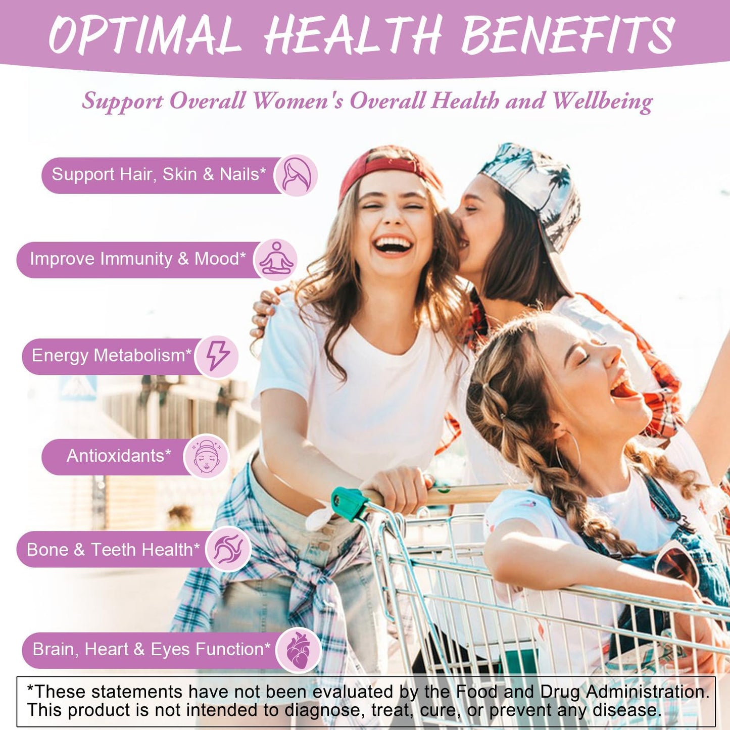 Totaria Sugar Free Multivitamin Gummies for Women 14+ w/Iron, Inositol, Folate, Biotin, Womens Daily Multivitamin Gummy w/Vitamin A, C, B, D3, K2, for Hair, Skin, - PrimeBioHealth - canada supplements
