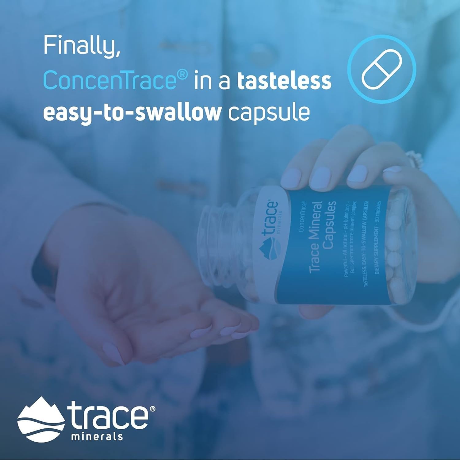 Trace Minerals ConcenTrace Trace Mineral Capsules - ConcenTrace Capsules for Overall Health - Bone Strength, Muscle Recovery & Energy Support - PrimeBioHealth - canada supplements