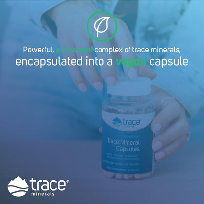Trace Minerals ConcenTrace Trace Mineral Capsules - ConcenTrace Capsules for Overall Health - Bone Strength, Muscle Recovery & Energy Support - PrimeBioHealth - canada supplements