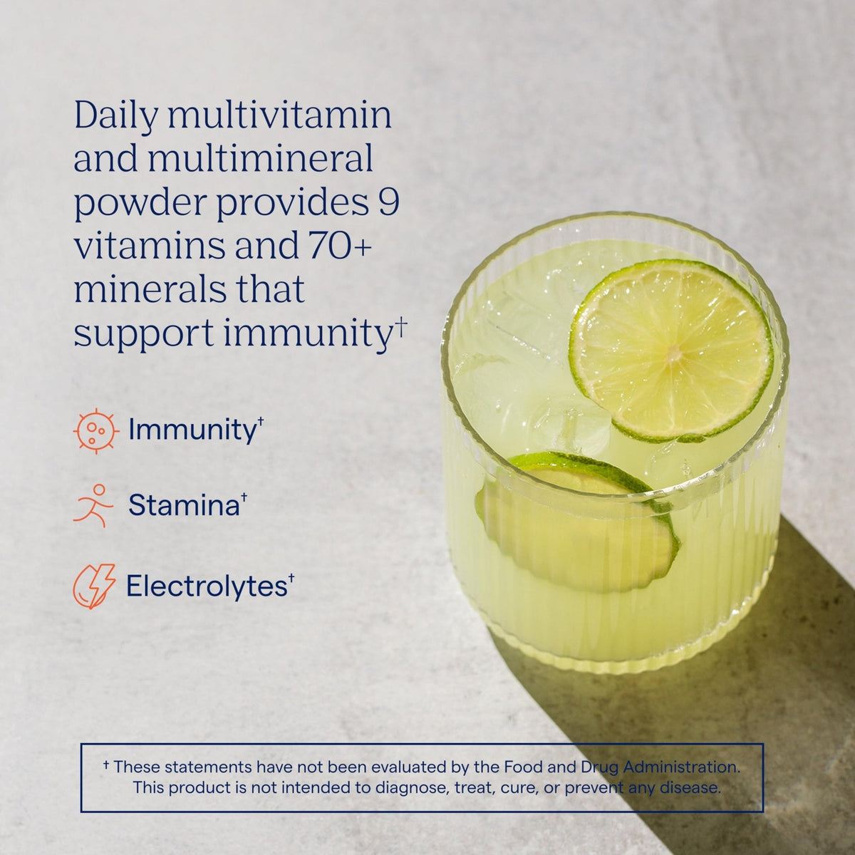 Trace Minerals Power Pak Multivitamin and Multimineral Packets - Electrolyte Support - 1200 mg Vitamin C plus 70+ Trace Minerals - Lemon Lime Flavor - 30 Packets - PrimeBioHealth - canada supplements