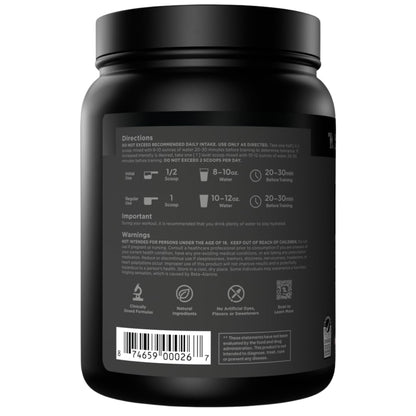 Transparent Labs Bulk Black Pre Workout - Clinically Dosed, Sugar Free Preworkout for Men and Women with Beta Alanine Powder, Citrulline Malate - PrimeBioHealth - canada supplements