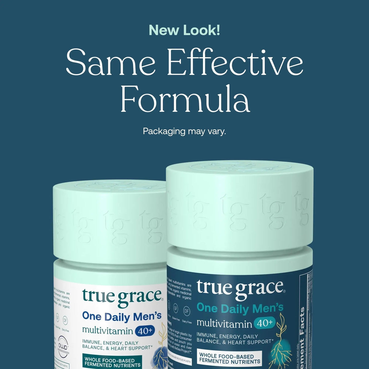 True Grace Men's 40+ One Daily Multivitamin Fermented Minerals, Organic Adaptogens & Mushrooms Whole Body Balance Immune - PrimeBioHealth - canada supplements