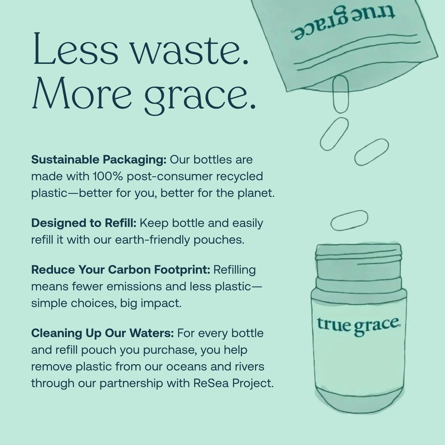 True Grace One Daily Women’s Multivitamin 40+ Fermented Minerals, Organic Adaptogens & Mushrooms Energy, Immune, Bone Support - PrimeBioHealth - canada supplements