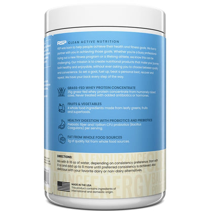 TrueFit High Fiber Protein Powder, Grass-Fed Whey Meal Replacement Shake with Prebiotics, Probiotics, & Organic Superfoods, Keto Friendly, Gluten Free - PrimeBioHealth - canada supplements
