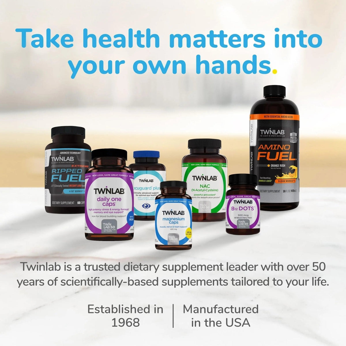 Twinlab Daily One Caps Without Iron - Nutritional Supplement with Zinc, B Vitamins, Magnesium, and More - 180 Capsules - PrimeBioHealth - canada supplements