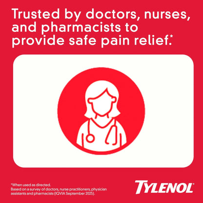 Tylenol Extra Strength Acetaminophen 500 mg Caplets, Fast, Strong Pain Relief, Fever Reducer, Pills for Headache, Backache, Toothache, Minor Arthritis & Menstrual Cramps, Value Size, 225 Count - PrimeBioHealth - canada supplements