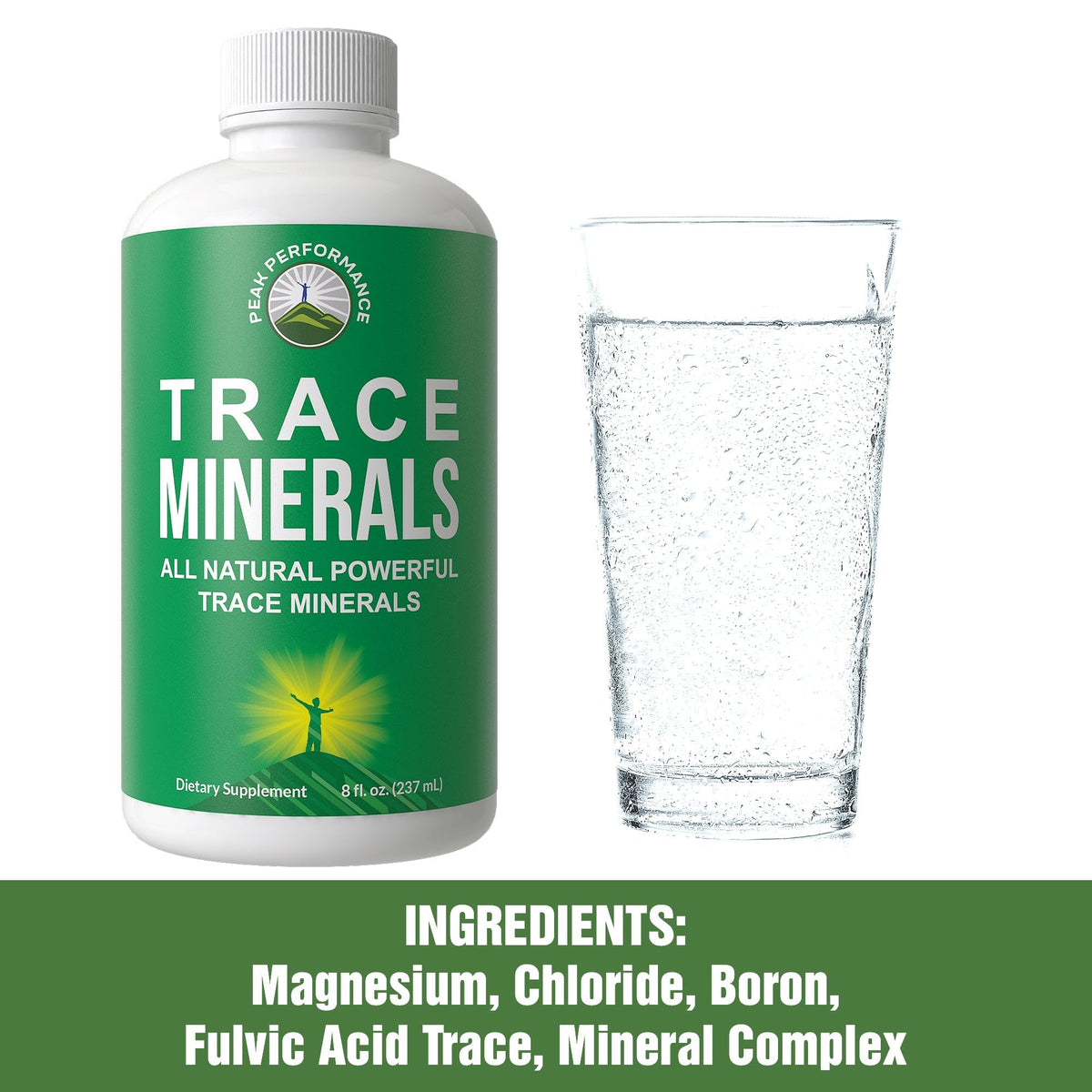 Ultra High Purity Trace Minerals Liquid Drops for Water. Ionic Plant Based Fulvic Trace Mineral Drop Supplement + Magnesium. Replenishes Natural Minerals, Electrolytes + Optimal pH Levels - PrimeBioHealth - canada supplements