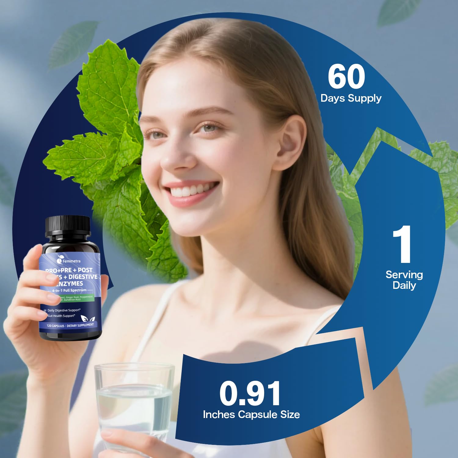 Ultra Probiotics for Women Men 200 Billion CFU - 36 Strains 14 Digestive Enzymes, 4 Anti-Bloat Herbs, 3 Prebiotic Fibers & 4 Postbiotics, Gut, Digestive, Regularity - PrimeBioHealth - canada supplements