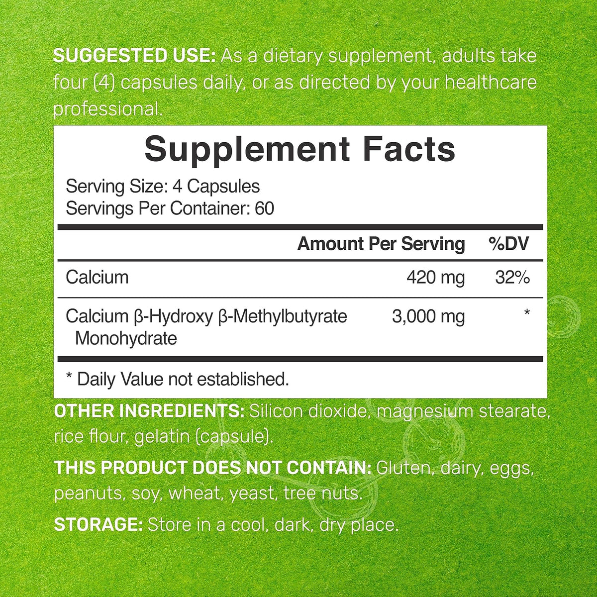 Ultra Strength HMB Supplements 3,000mg Per Serving, 240 Capsules | Third Party Tested | Supports Muscle Growth, Retention & Lean Muscle Mass | Fast Workout Recovery - PrimeBioHealth - canada supplements