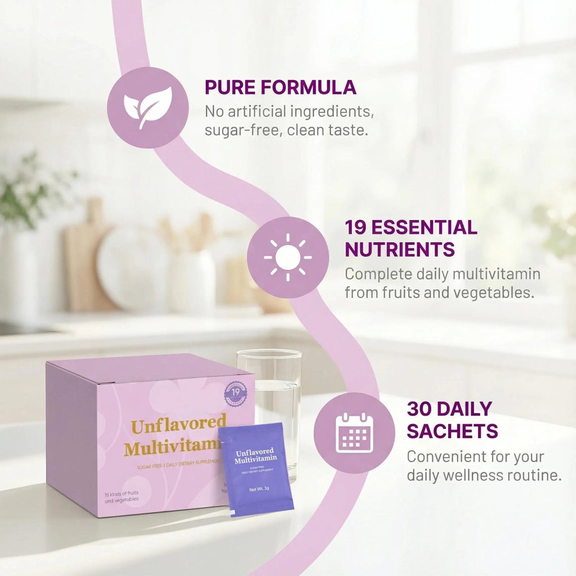 Unflavored Vitamin Powder, Multivitamin Powder Supplement with 19 Vitamins & Minerals + 15 Fruit & Veggie Blend, Supports Healthy Growth - PrimeBioHealth - canada supplements