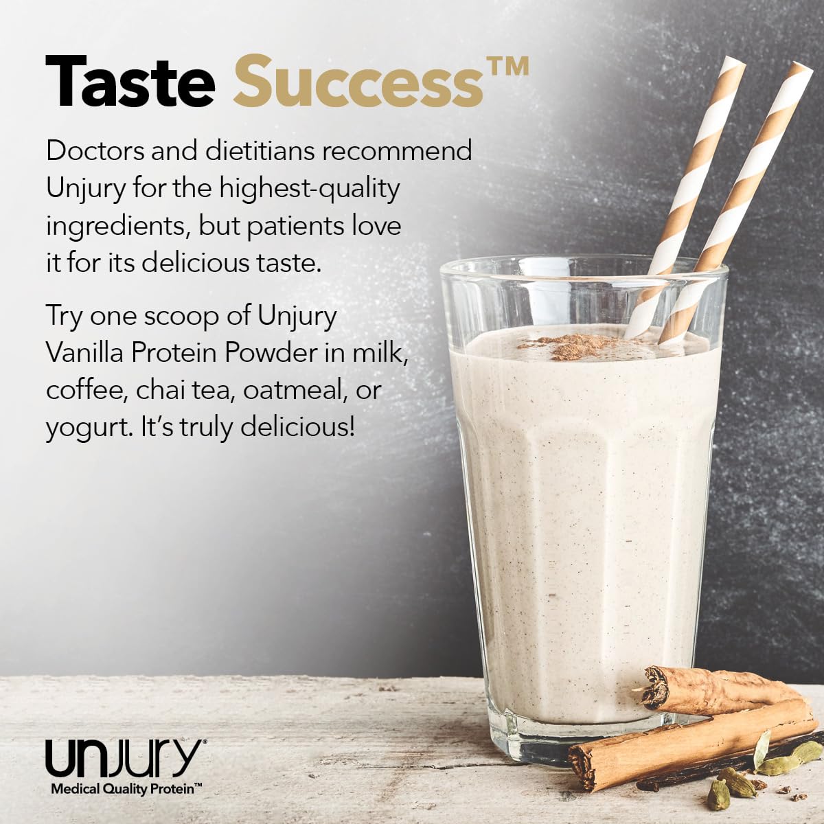 Unjury Whey Protein Powder | Vanilla | 21g 100% Whey Isolate Protein Powder | Low Carb and Lactose Free | Gluten Free | Certified Kosher | 15 Servings - PrimeBioHealth - canada supplements