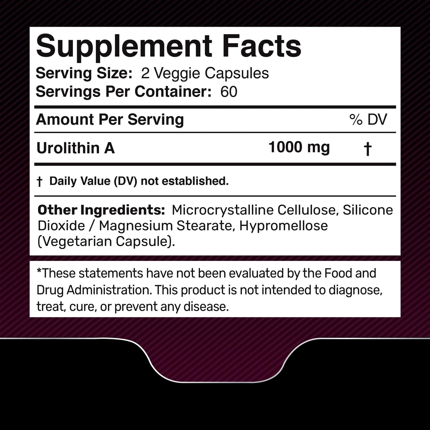 Urolithin A Supplement Capsules 1,000mg (98.9% Pure) – Advanced Urolithin A+ Formula for Cellular Renewal & Mitochondrial Support - PrimeBioHealth - canada supplements