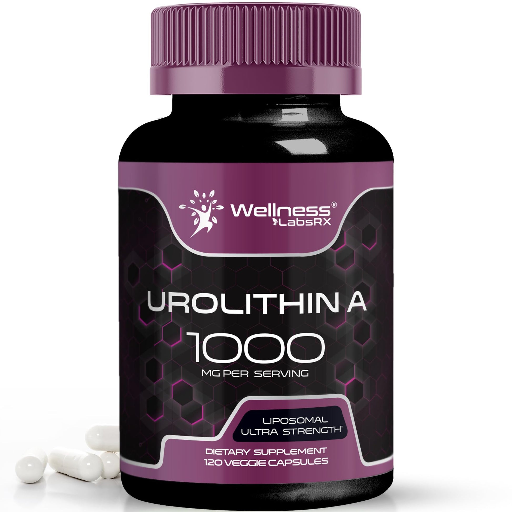 Urolithin A Supplement Capsules 1,000mg (98.9% Pure) – Advanced Urolithin A+ Formula for Cellular Renewal & Mitochondrial Support - PrimeBioHealth - canada supplements