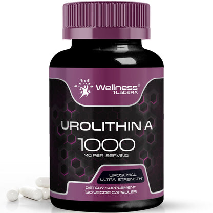Urolithin A Supplement Capsules 1,000mg (98.9% Pure) – Advanced Urolithin A+ Formula for Cellular Renewal & Mitochondrial Support - PrimeBioHealth - canada supplements