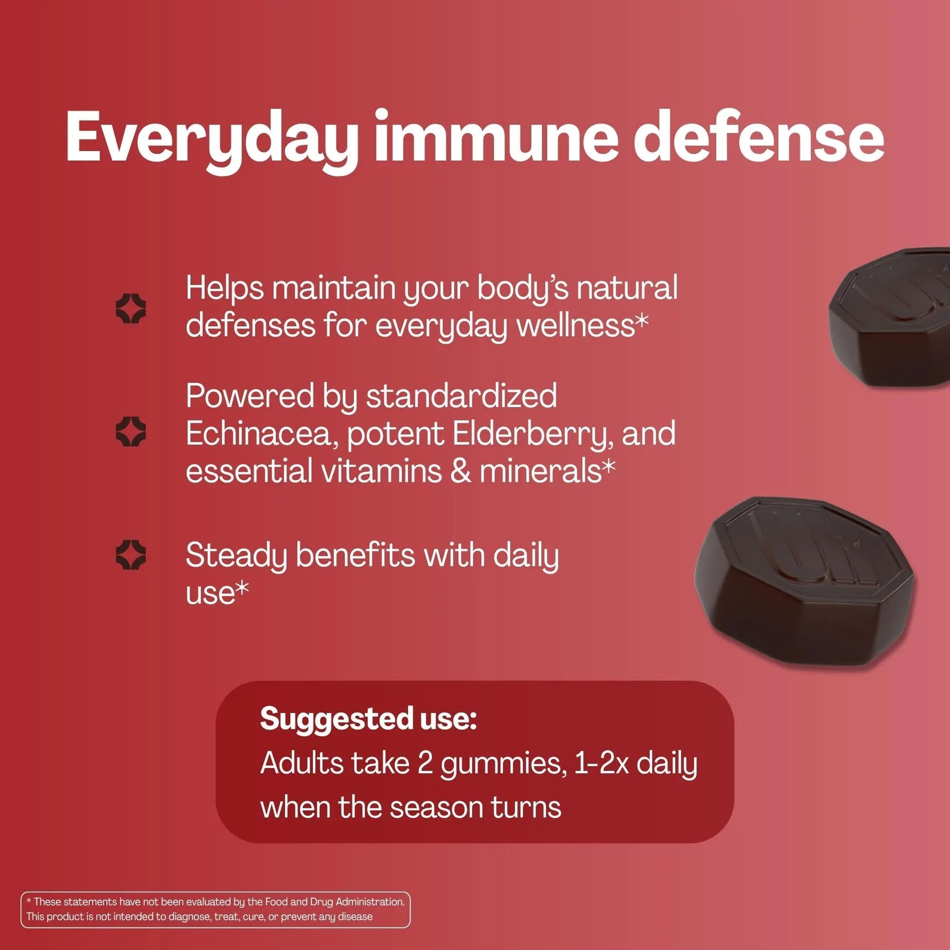 URVI® Immune Support Gummies - Vitamin C, D3 K2, E, Niacin, Zinc & Selenium with Elderberry & Echinacea - PrimeBioHealth - canada supplements