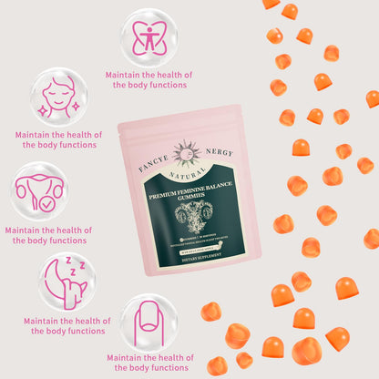 Vaginal Probiotics for Women – Premium Feminine Balance Gummies for Women, Hawaiian Pineapple Flavor, Support Healthy Odor and Vaginal Flora, pH Balance - PrimeBioHealth - canada supplements
