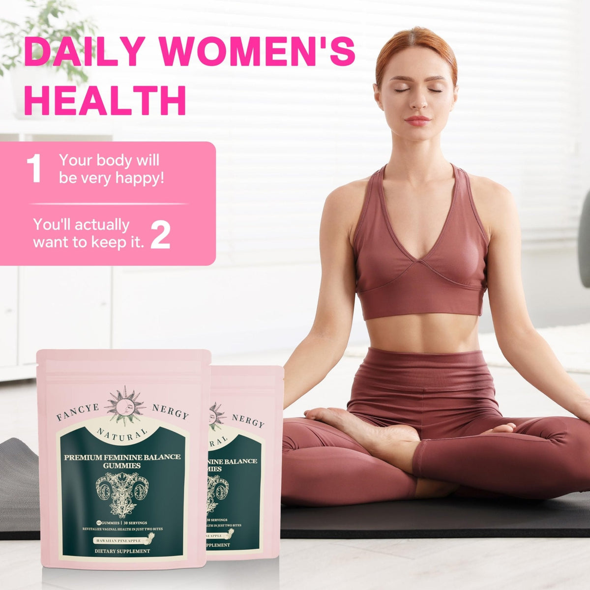 Vaginal Probiotics for Women – Premium Feminine Balance Gummies for Women, Hawaiian Pineapple Flavor, Support Healthy Odor and Vaginal Flora, pH Balance - PrimeBioHealth - canada supplements