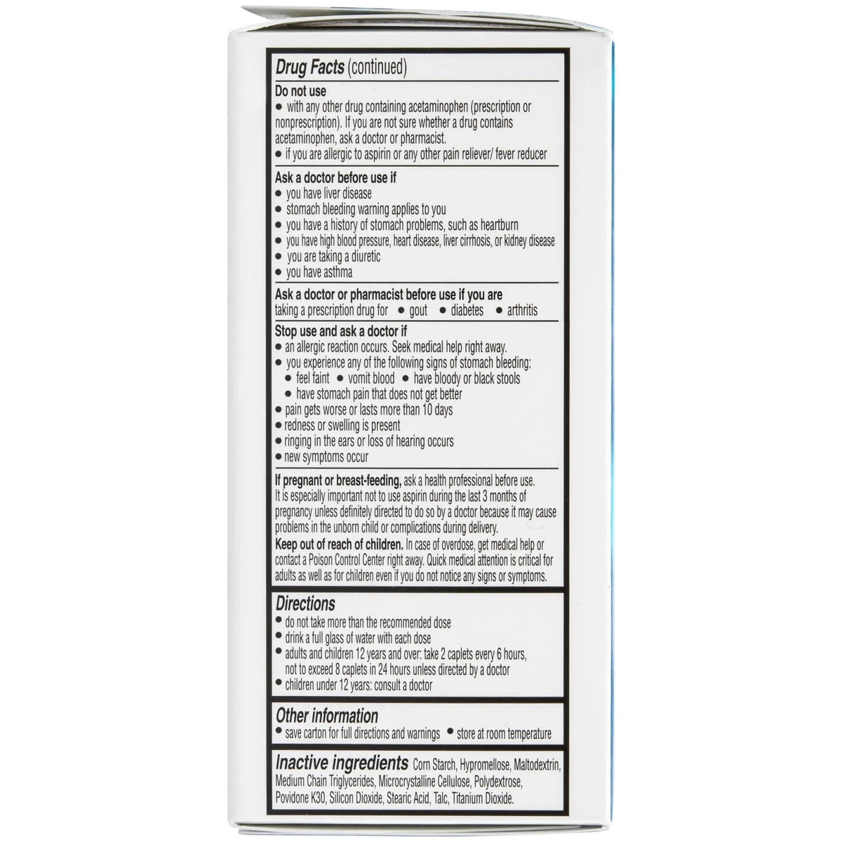 Vanquish Headache Relief, Acetaminophen, Aspirin, Caffeine, 100 Caplets, Packaging May Vary - PrimeBioHealth - canada supplements
