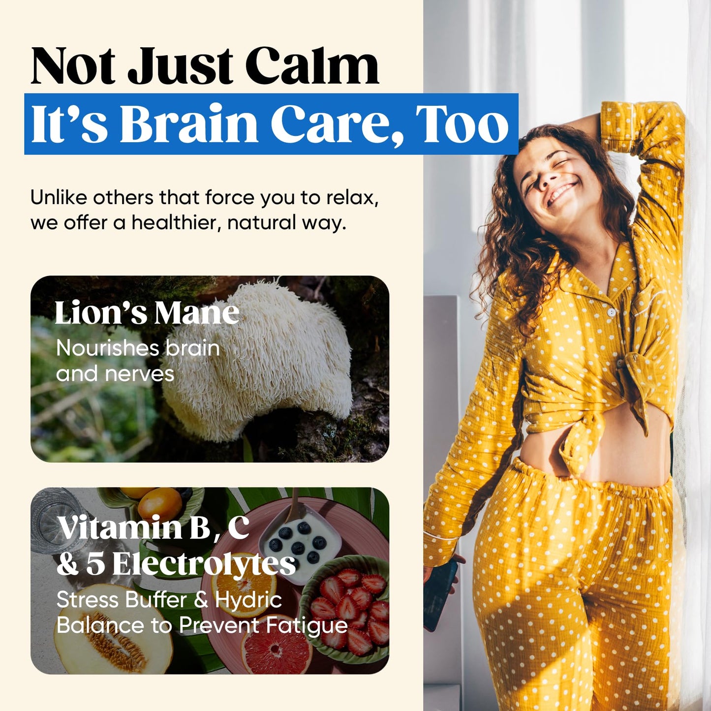 Venture Pal Calm Drink Mix, 12-in-1 Cortisol Reducer and Sleep Aid with Magnesium Glycinate, Ashwagandha, L-Theanine,Vitamin D, Calm Magnesium Powder - PrimeBioHealth - canada supplements