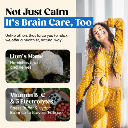 Venture Pal Calm Drink Mix, 12-in-1 Cortisol Reducer and Sleep Aid with Magnesium Glycinate, Ashwagandha, L-Theanine,Vitamin D, Calm Magnesium Powder - PrimeBioHealth - canada supplements