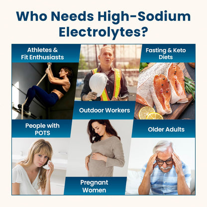 Venture Pal High Sodium Sugar Free Electrolytes Powder Packet - Hydration Packets with Vitamin, Sodium & Potassium | Zero Calories | Vegan, Keto & Paleo Friendly - PrimeBioHealth - canada supplements