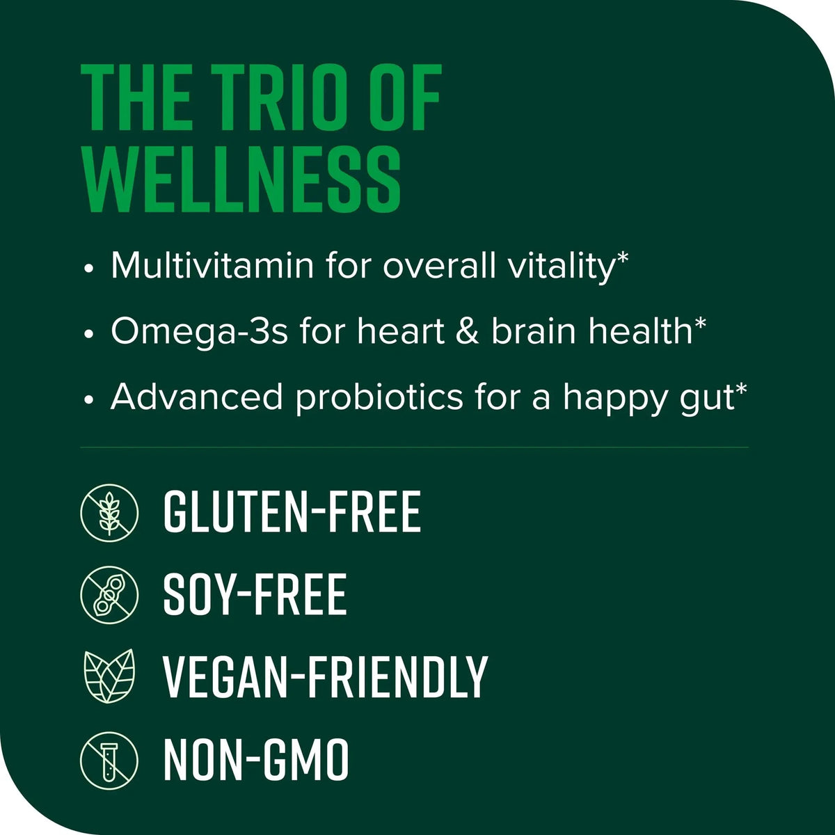 Vibrant Health, Trilogy Vegan, Probiotic Multivitamin with an Essential Blend of Omega-3 from Vegan Algal Oil, Vitamin A, B12, C, D3, E - PrimeBioHealth - canada supplements