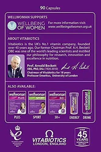 Vitabiotics Wellwoman Wellwoman 90 Tablets - PrimeBioHealth - canada supplements