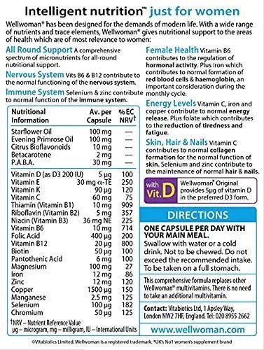 Vitabiotics Wellwoman Wellwoman 90 Tablets - PrimeBioHealth - canada supplements