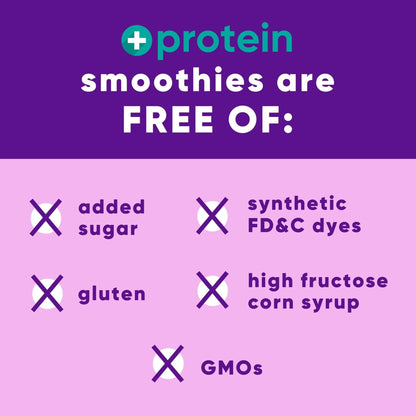 vitafusion Vitamin-Boosted Smoothie +Protein for Energy Metabolism and Immune Support, Strawberry Banana Flavor Excellent Source - PrimeBioHealth - canada supplements