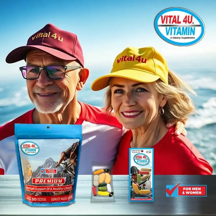 VITAL 4U® Vitamin - Premium Multivitamin for Men and Women | Supports Immune System, Energy, Heart Health - PrimeBioHealth - canada supplements
