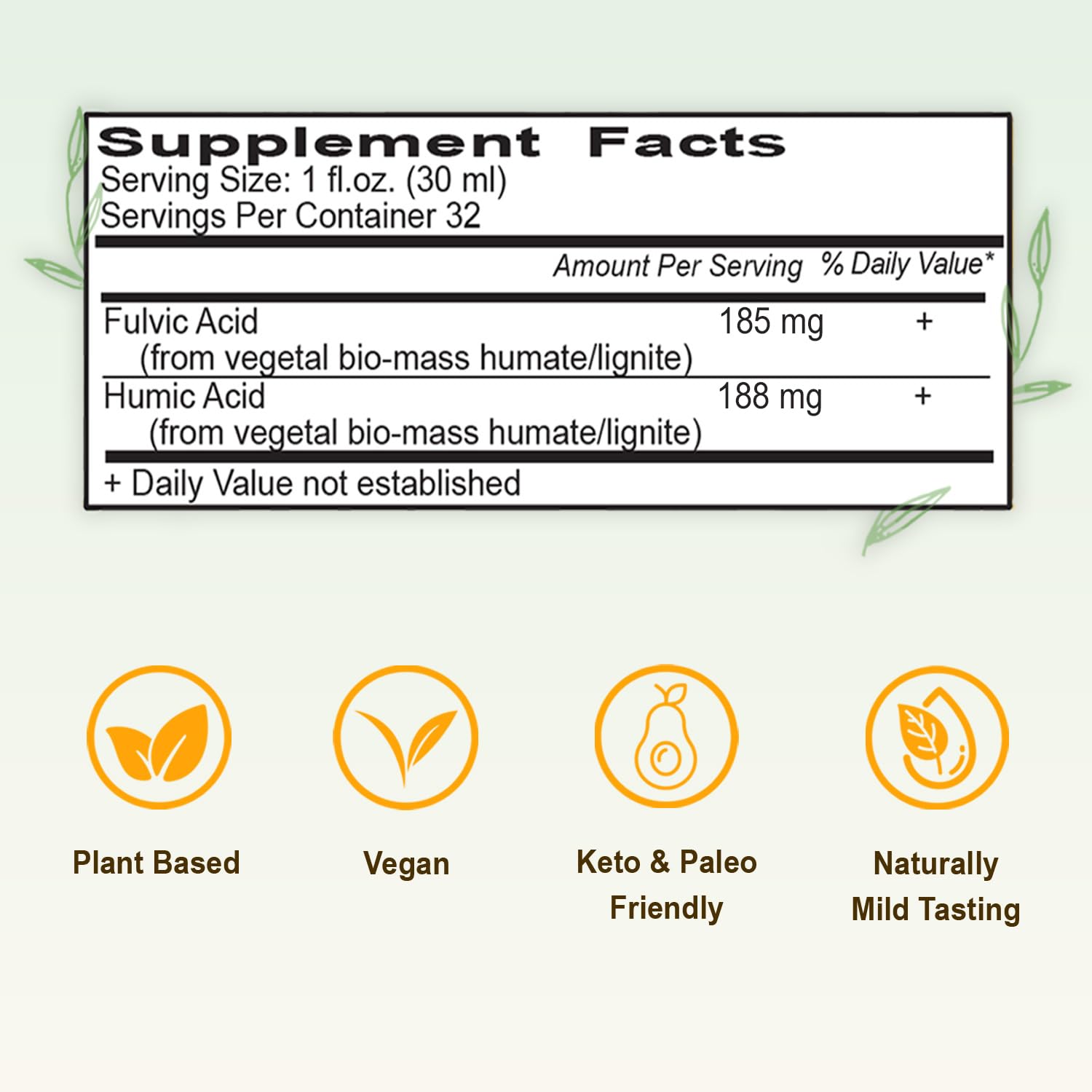 Vital Earth Minerals Fulvic Humic Mineral Blend Liquid – Fulvic Acid Supplement with 70+ Trace Minerals, Electrolytes for Recovery - PrimeBioHealth - canada supplements