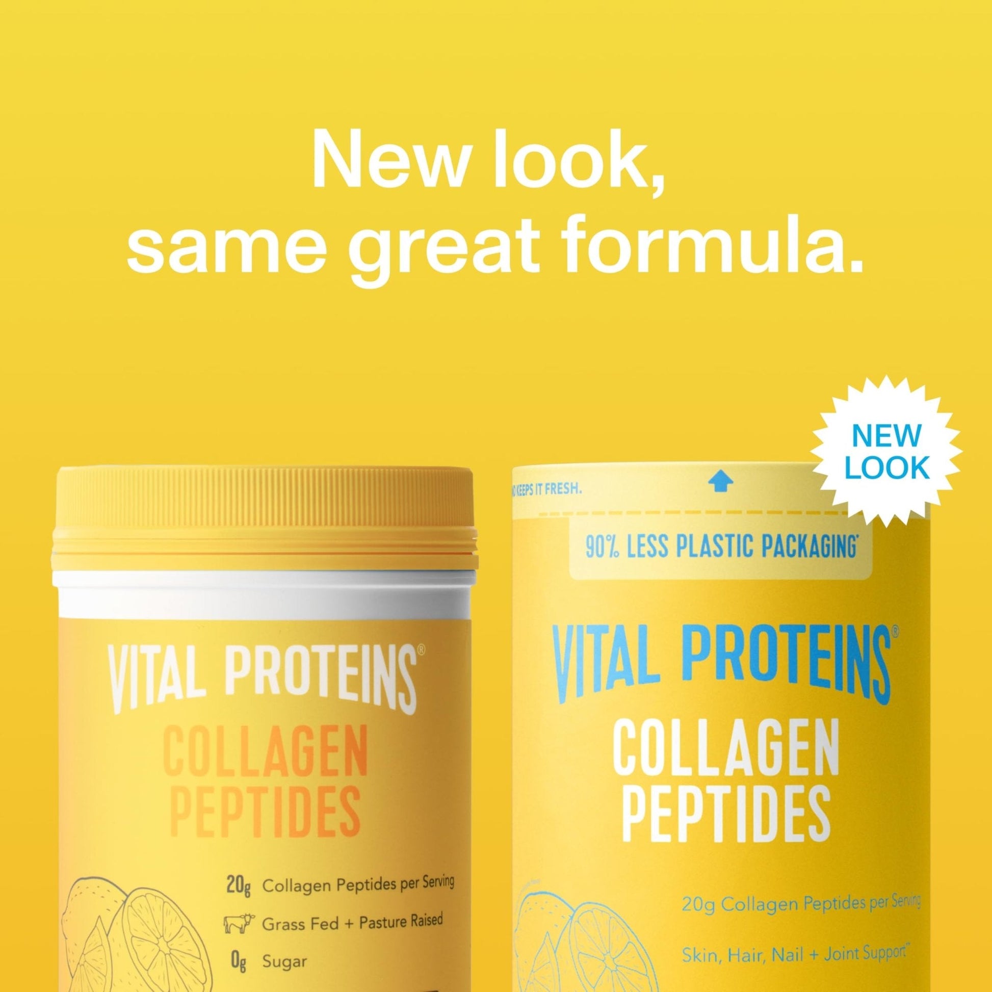 Vital Proteins Collagen Peptides Powder, Collagen Supplements, Hair & Skin Health, 14 Servings, Lemon - PrimeBioHealth - canada supplements