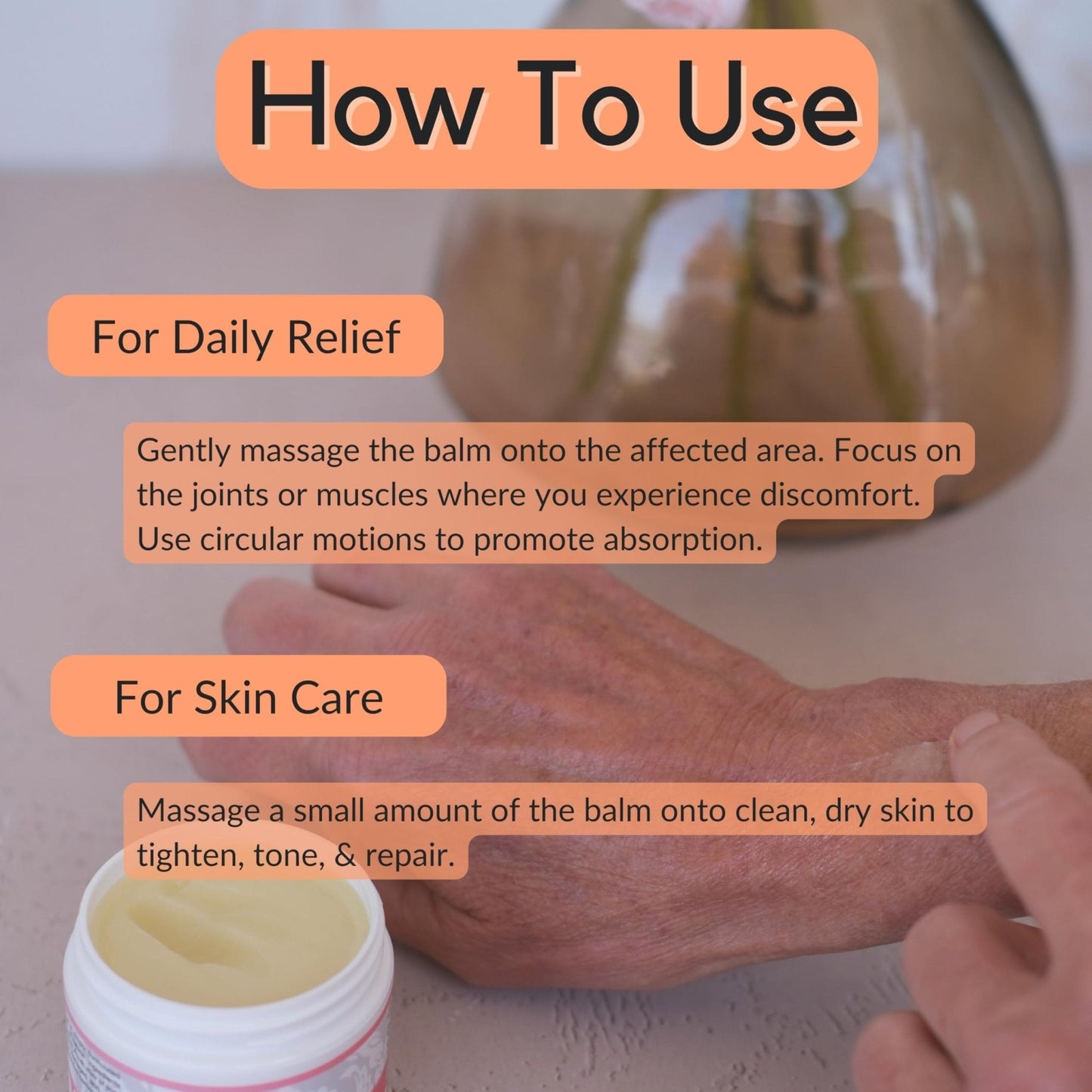 Vitality Extracts Frankincense Balm - 2oz, Boswellia Serrata, Beeswax, Olive Oil, Moisturizer for Dry, Cracked Skin, All Skin Types - PrimeBioHealth - canada supplements