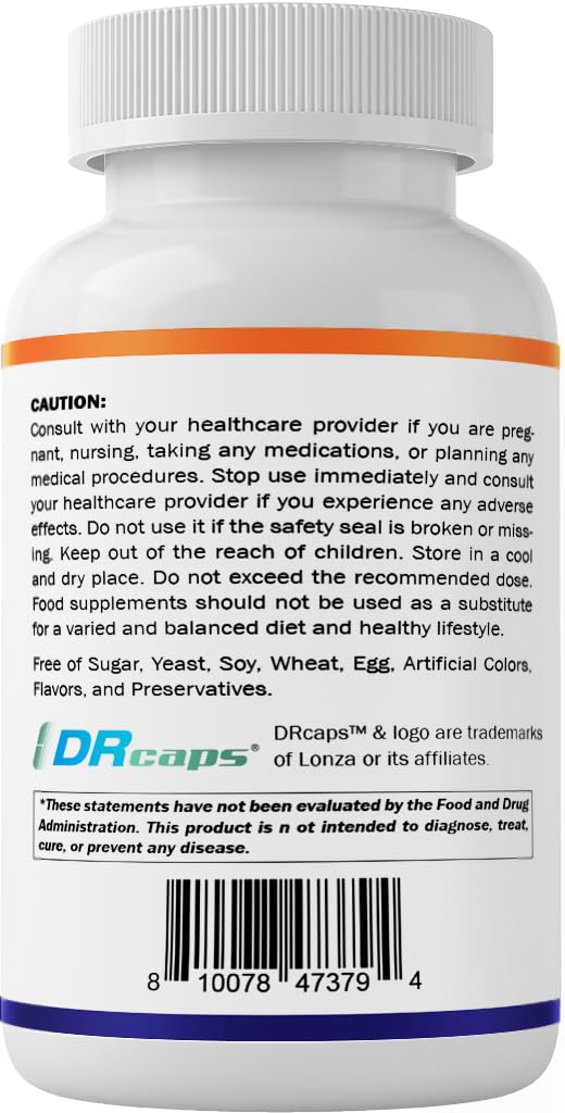 Vitamatic Lactobacillus Plantarum - 20 Billion per DR Capsule - 60 Count - Digestive Support - Made with Prebiotic Inulin Fiber - PrimeBioHealth - canada supplements