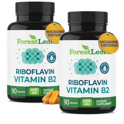 Vitamin B2 Riboflavin 400mg - Energy, Skin & Cellular Health Supplement - Nervous System Support - Vitamin B 2 Vit B - Non-GMO & Gluten Free - B2 Vitamin 400mg - PrimeBioHealth - canada supplements