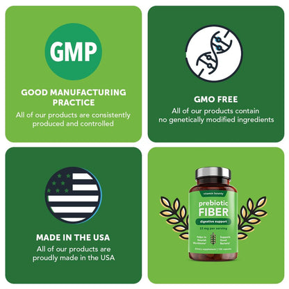 Vitamin Bounty Prebiotic Capsules - PreforPro® Prebiotics Supplement for Women & Men Digestive Health & Advanced Gut Health – No Fiber, No Bloating - PrimeBioHealth - canada supplements