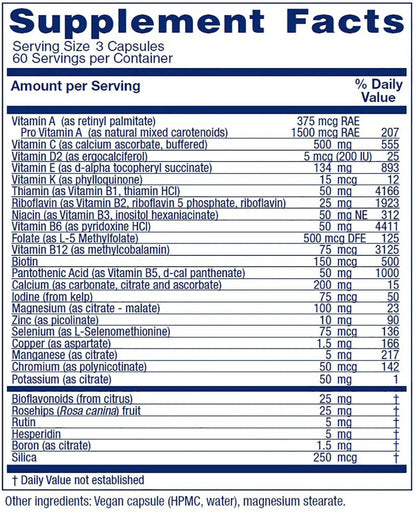 Vitanica Women's Symmetry, High Potency Daily Multivitamin, Vegan/Vegetarian, 180 Capsules - PrimeBioHealth - canada supplements