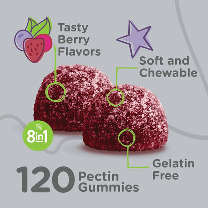 Viteey Kids Multivitamin Gummies with Probiotics - 8-1 Kids Vitamins for Immune Health Support with Vitamin C, D3, B12, B6 - PrimeBioHealth - canada supplements