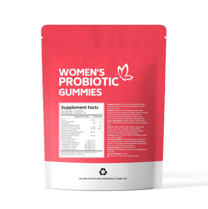 VivoNu Viginal Probiotics for Women, Women Probiotic Gummies, Feminine Balance Gummies, Prebiotic Gummy, Cranberry Probiotics for Woman Vaginigal Health, Yeast Ph Balance| 60 Gummies - PrimeBioHealth - canada supplements