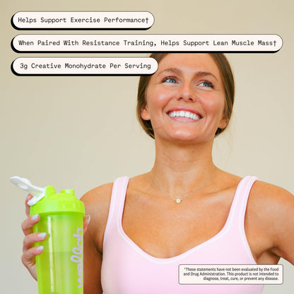 Wellah Creatine for Women - Creatine Monohydrate with Dandelion & Cranberry Extract (50 Servings, Clementine Peach) - PrimeBioHealth - canada supplements