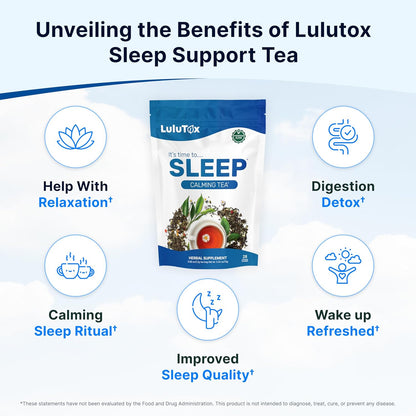 Wellamoon & Lulutox Evening Relaxation Set – Lavender Aromatherapy Mist & Herbal Infusion Tea – Calming Spray & 28 Tea Bags for a Peaceful Nighttime Routine - PrimeBioHealth - canada supplements