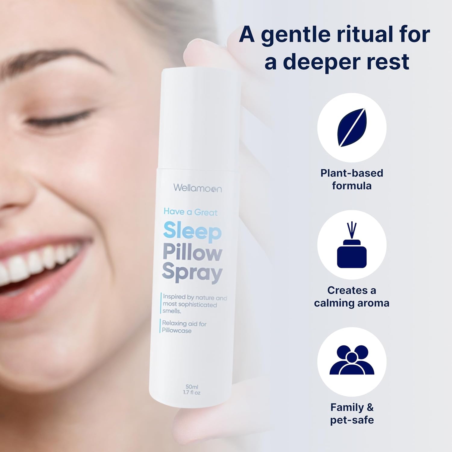 Wellamoon Nighttime Relaxation Duo – Lavender Pillow Spray & Botanical Wellness Patches with Melatonin – Evening Self-Care Routine for Adults - PrimeBioHealth - canada supplements