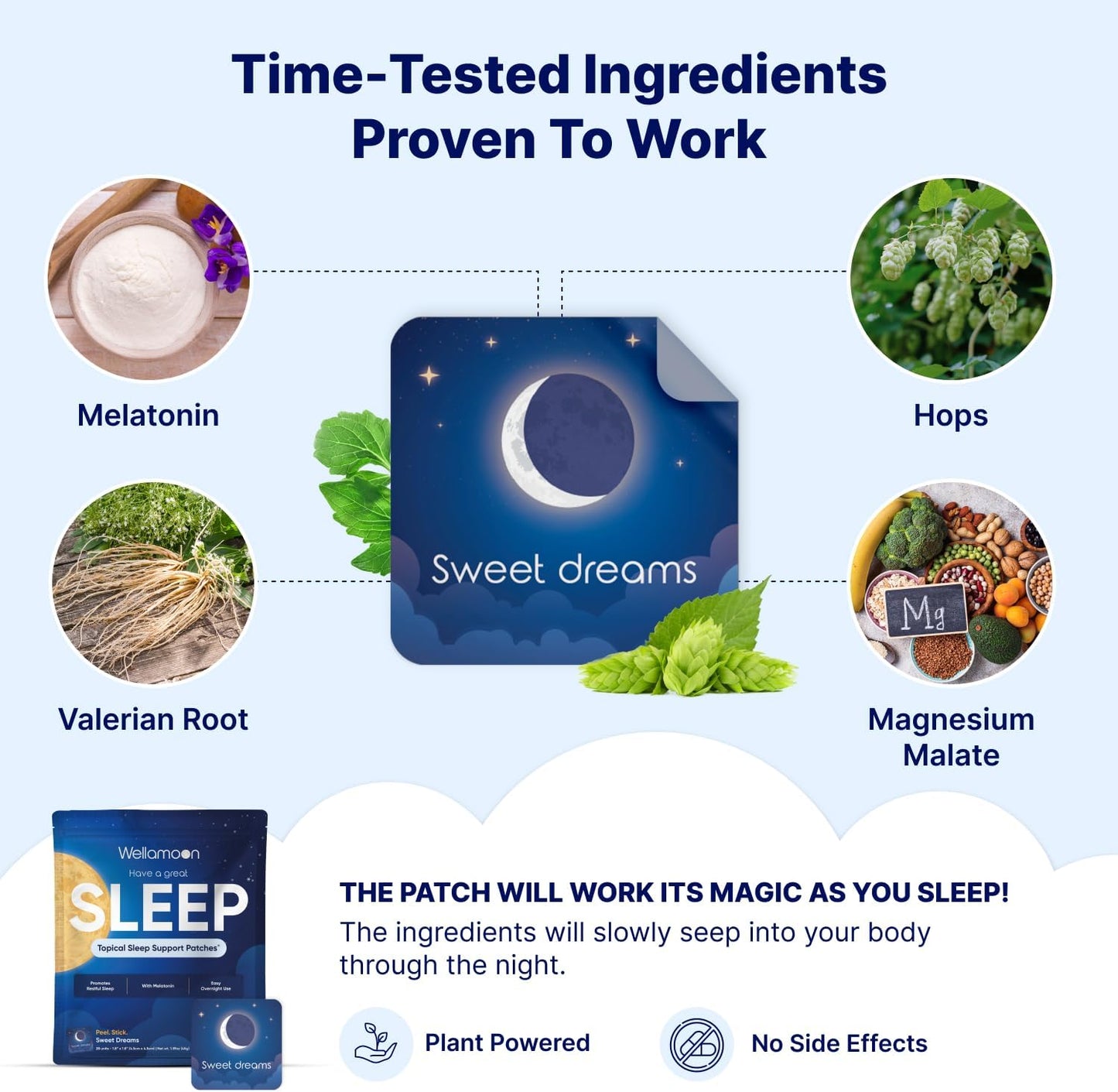 Wellamoon Sleep Patches & Lulutox Sleep Tea Bundle (84 Patches & 28 Servings) - PrimeBioHealth - canada supplements