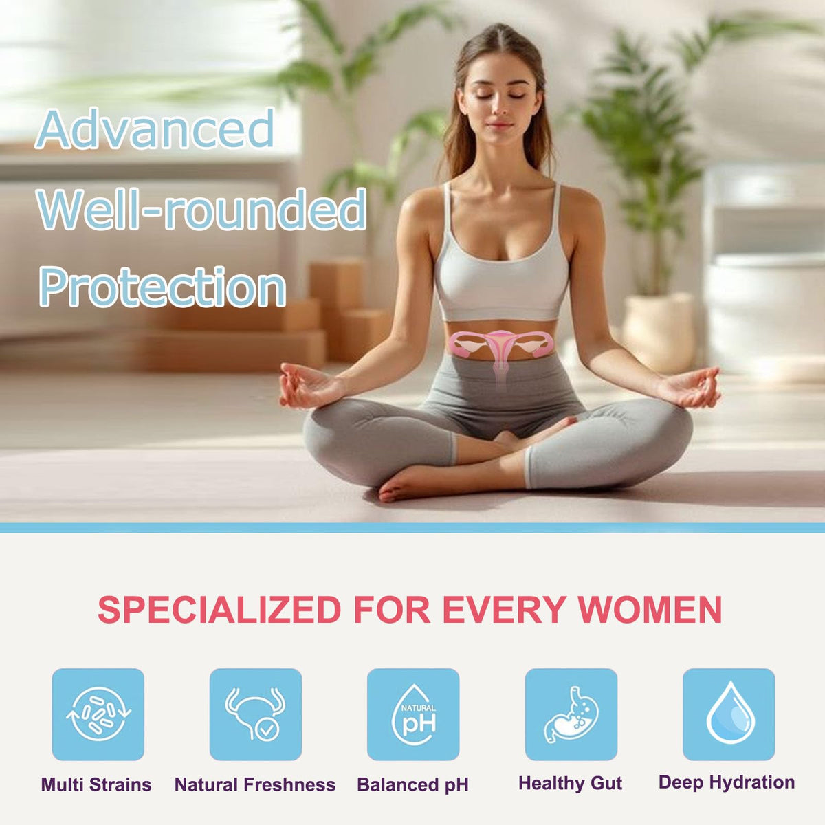 WINYEL Vaginal Probiotics for Women with Prebiotics & Herbal Blend – pH Balance & Feminine Health Support – Multi-Strain Lactobacillus for Vaginal Flora, - PrimeBioHealth - canada supplements