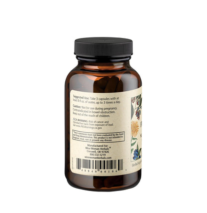 Wise Woman Herbals – Fiber Flow Capsules 120 Count – Supports Healthy Digestive Function, Gut Health, Bowel Health and Regularity - PrimeBioHealth - canada supplements
